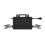 Hoymiles Microinversor HMS-1800-4T monofásico 1800W para 4 paneles hasta 600Wp SEC